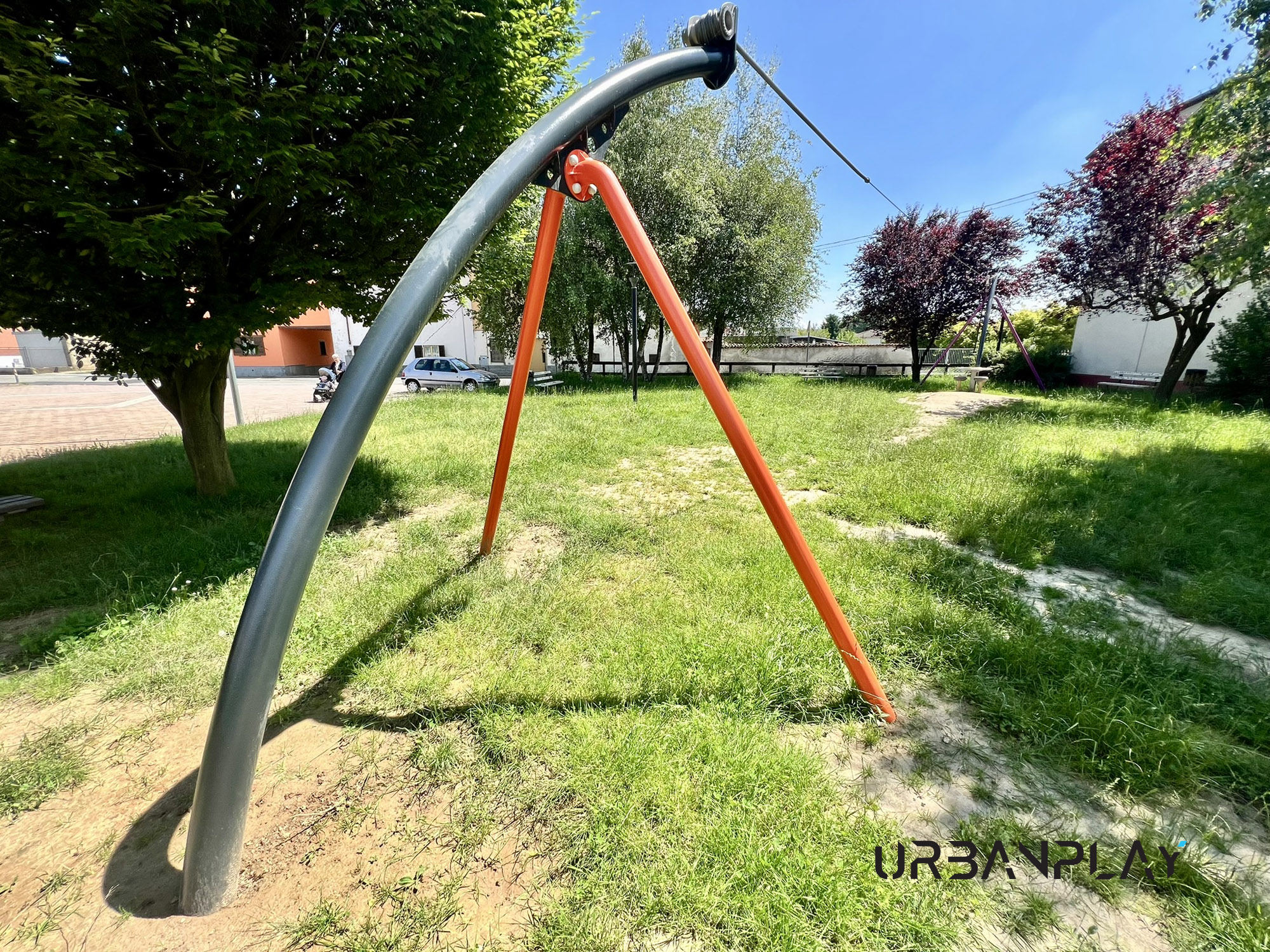 Aree gioco Cerrione riqualificate con attrezzature Stebo Ambiente