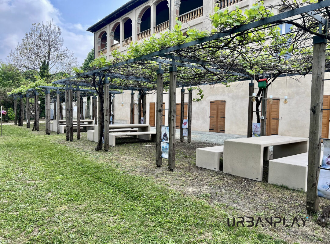 Intervento di arredo urbano presso il Giardino dei Suoni | Costigliole Saluzzo | CN